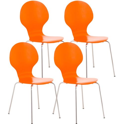 4251152617080 - 4x Stapelstuhl DIEGO l Ergonomisch geformter Konferenzstuhl mit Holzsitz und Metallgestell I Stapelbarer Stuhl mit pflegeleichter Sitzfläche 4251152617080 - 4x Stapelstuhl DIEGO l Ergonomisch geformter Konferenzstuhl mit Holzsitz und Metallgestell I Stapelbarer Stuhl mit pflegeleichter Sitzfläche