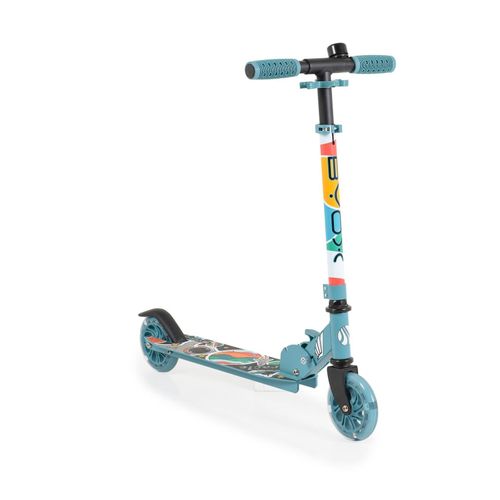 3800146228682 - Byox Kinderroller Miracle faltbar LED-PU-Räder ABEC-7 Klingel Höhe einstellbar blau 3800146228682 - Byox Kinderroller Miracle faltbar LED-PU-Räder ABEC-7 Klingel Höhe einstellbar blau