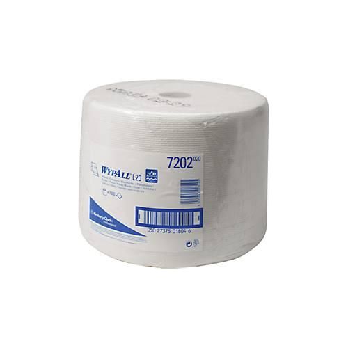 5033848003495 - WYPALL* Wischtuch L-10 EXTRA + Großrolle aus Airflexmaterial 1000 Tücher 1-lagig weiß