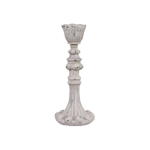 5712750293209 - Chic Antique Kerzenhalter für Stabkerzen H17 Ø7 cm antik grau 5712750293209 - Chic Antique Kerzenhalter für Stabkerzen H17 Ø7 cm antik grau