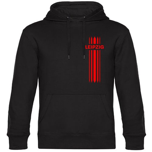 4068859127268 - multifanshop Kapuzen Sweatshirt - Leipzig - Streifen - Druck rot - Hoodie 4068859127268 - multifanshop Kapuzen Sweatshirt - Leipzig - Streifen - Druck rot - Hoodie