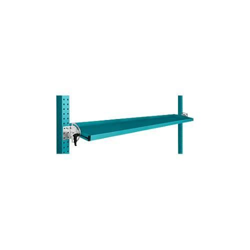 4045916127379 - Neigbare Ablagekonsole für Reihe Universal oder Profi Nutztiefe 195 mm für Tischbreite 1750 mm wasserblau