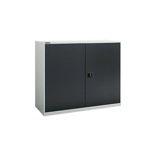 4051273635594 - Flügeltürenschrank Select MS-i 12412 Stahlblech B 1200 x T 400 x H 1215 mm 3 OH Lichtgrau Anthrazitgrau bis 150 kg 4051273635594 - Flügeltürenschrank Select MS-i 12412 Stahlblech B 1200 x T 400 x H 1215 mm 3 OH Lichtgrau Anthrazitgrau bis 150 kg