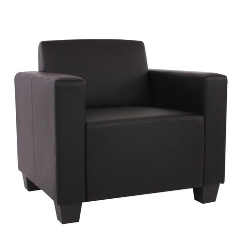 4052826123506 - Modular Sessel Loungesessel Moncalieri Kunstleder ~ schwarz 4052826123506 - Modular Sessel Loungesessel Moncalieri Kunstleder ~ schwarz