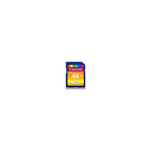 0760557817222 - TS4GSDHC10 SD-Card SDHC               4GB Class 10 TS4GSDHC10 0760557817222