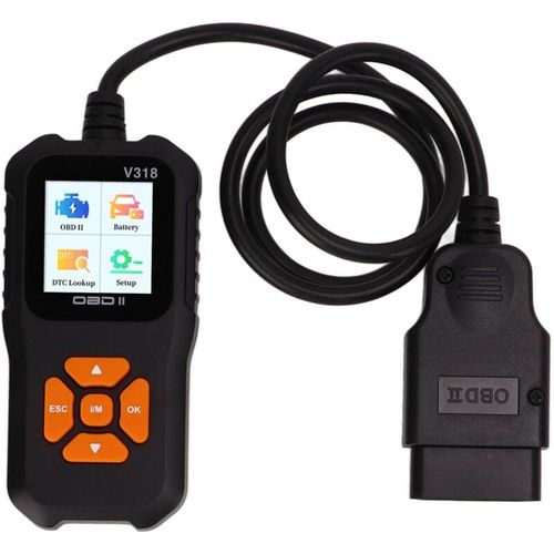 7547511253707 - Zoternen - V318 OBD2 Scanner 18 Zoll Farbbildschirm 10 Sprachen Fehlercodeleser Autodiagnosetool