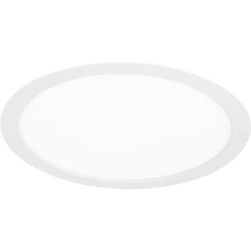 8445386075655 - Forlight - Einfaches kreisförmiges rundes Downlight mit warmweißem LED-Licht 3000K Ø300 in Weiß