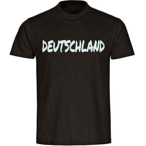 4068859405526 - multifanshop Kinder T-Shirt - Deutschland - Textmarker - Druck weiß - Kind