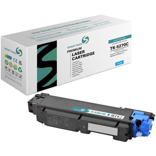 6941881257920 - - SmartMate wiederaufbereitete Laser Toner Patrone für 1T02TV0NL0 (TK-5270C) Cyan