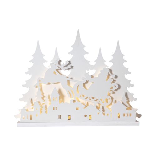 7391482044068 - Star Trading - LED-Fensterleuchter Grandy Rentiere SantaWald
