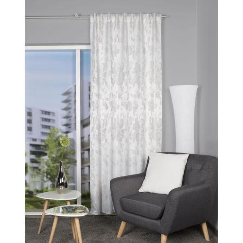 4056751378178 - Vorhang HOME WOHNIDEEN TAFITI Gardinen silberfarben nach Räumen Gardine HxB 245x140 Dekotsoff Jacquardgemustert 4056751378178 - Vorhang HOME WOHNIDEEN TAFITI Gardinen silberfarben nach Räumen Gardine HxB 245x140 Dekotsoff Jacquardgemustert