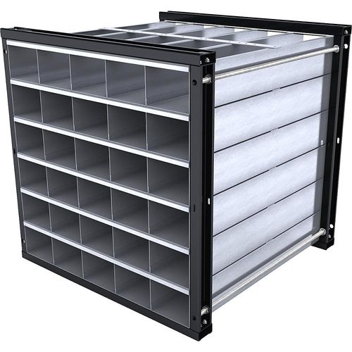 4251305418069 - eurokraft pro Wabenregal HxBxT 1000 x 1000 x 1000 mm 30 Wannen 5 x 6 Fächer 4251305418069 - eurokraft pro Wabenregal HxBxT 1000 x 1000 x 1000 mm 30 Wannen 5 x 6 Fächer