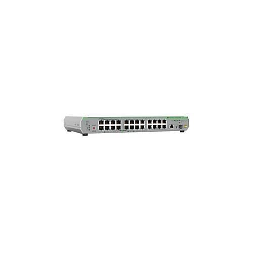 0767035224138 - CentreCOM AT-GS910 26XST - Switch - unmanaged - 24 x 10 100 1000 + 1 x 100 1000 25 G 5 G 10 G (Uplink) + 1 x 1 Gigabit 10 Gigabit SFP+ (Uplink) - an Rack montierbar