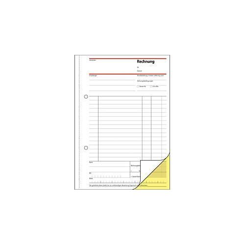 4004360910814 - Rechnung SD031 1 und 2 Blatt bedruckt seldbstdurchschreibend A5-hoch 4004360910814 Sigel