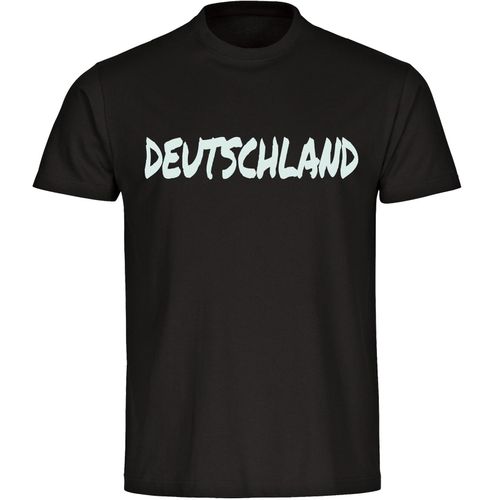 4068859408817 - multifanshop Herren T-Shirt - Deutschland - Textmarker - Druck weiß - Männer 4068859408817 - multifanshop Herren T-Shirt - Deutschland - Textmarker - Druck weiß - Männer