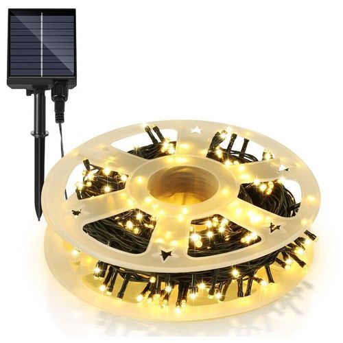 9311835580423 - Solar Lichterkette Lichtschlauch led Lichterkette led Lichtervorhang Party Garten Innen Außen Deko Weihnachtsbeleuchtung 80M 800LEDs Warmweiß 2 Stück