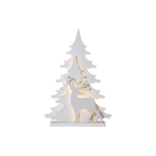 7391482044082 - Star Trading LED Weihnachtsdeko Grandy von Star Trading Weihnachtsmotive für innen und außen aus Holz in Weiß Tanne und Hirsch mit Kabel Höhe 70 cm IP44 7391482044082 - Star Trading LED Weihnachtsdeko Grandy von Star Trading Weihnachtsmotive für innen und außen aus Holz in Weiß Tanne und Hirsch mit Kabel Höhe 70 cm IP44