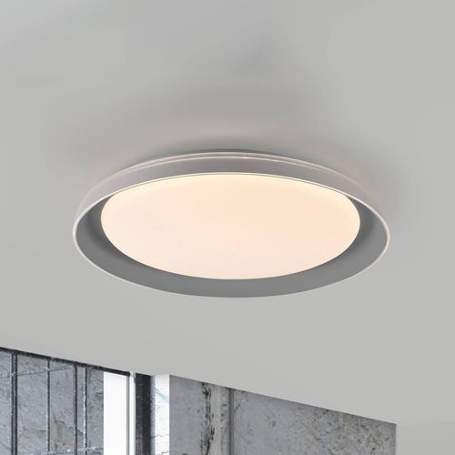 4043689002213 - JUST LIGHT LED-Deckenleuchte Sati Kunststoff grau