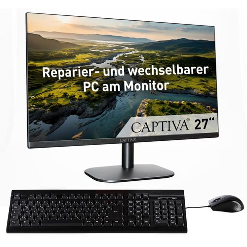 4046373851289 - CAPTIVA All-in-One PC All-In-One Power Starter I85-128 Computer Gr Microsoft Windows 11 Home (64 Bit) 16 GB RAM 2000 GB SSD schwarz