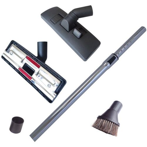 4056173715209 - Hossis Wholesale - Staubsaugerrohr 35mm mit 272mm Staubsaugerdüse & Saugpinsel kompatibel für Philips fc 8446 Impact - Perfekte Reinigungslösung