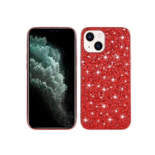 4066914407065 - Schutz Handy Hülle für Apple iPhone 15 Plus Case Cover Glitzer Bumper Etuis Neu