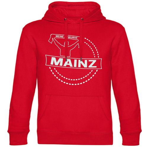 4068859141004 - multifanshop Kapuzen Sweatshirt - Mainz - Meine Fankurve - Druck weiß - Hoodie 4068859141004 - multifanshop Kapuzen Sweatshirt - Mainz - Meine Fankurve - Druck weiß - Hoodie
