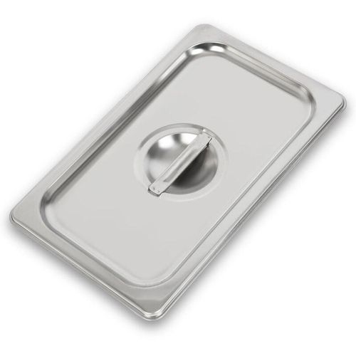 4260307358792 - Gn Deckel 1 4 Gastro Norm Gastronorm (Edelstahl Hygienisch Rostfrei Kratzfest Temperaturbeständig von -40° bis +300°C mit Griff für Bain Marie