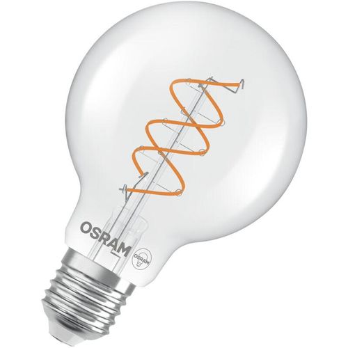 4058075836808 - OSRAM Vintage 1906 Globe ist eine warmweiße dimmbare LED-Lampe in klassischer Ballform mit spiralförmigem Filament Sie bietet 72 W für 806 lm E27