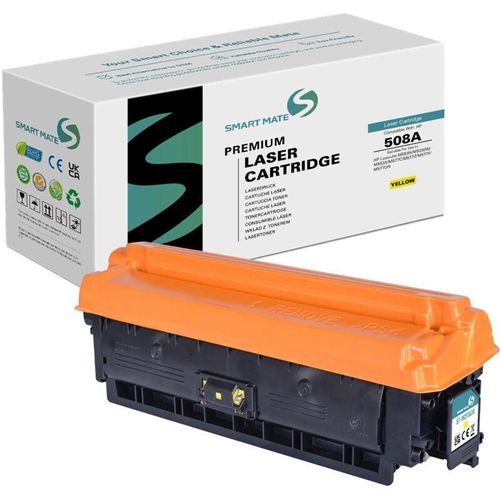 6942383113752 - SmartMate wiederaufbereitete Laser Toner Patrone für HP CF362A (508A) Gelb