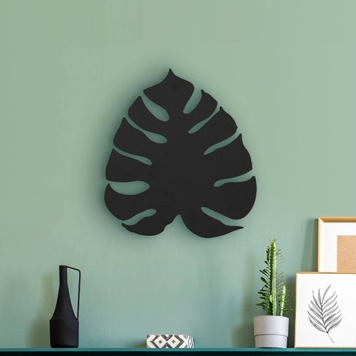 5901780546663 - Wandleuchte Monstera Blattform 3 x G9 Stahl schwarz