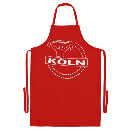 4068859138820 - multifanshop Grillschürze - Köln - Meine Fankurve - Druck weiß - Schürze 4068859138820 - multifanshop Grillschürze - Köln - Meine Fankurve - Druck weiß - Schürze