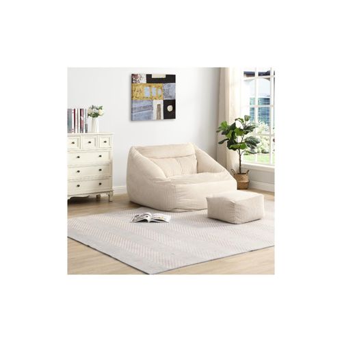 4058166265852 - HOME DELUXE Sitzsack Sessel COZY -versch Ausführungen - Beige 4058166265852 - HOME DELUXE Sitzsack Sessel COZY -versch Ausführungen - Beige