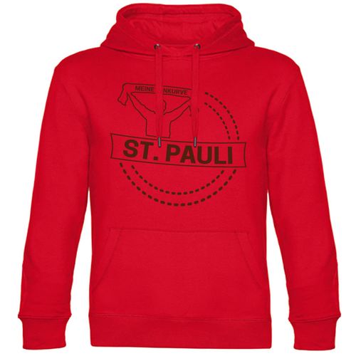 4068859195885 - multifanshop Kapuzen Sweatshirt - St Pauli - Meine Fankurve - Druck braun - Hoodie 4068859195885 - multifanshop Kapuzen Sweatshirt - St Pauli - Meine Fankurve - Druck braun - Hoodie