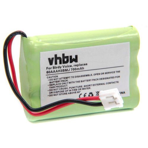 4251215378149 - 1x NiMH Akku 700mAh (36V) kompatibel mit schnurlos Festnetz Telefon Casio PMP3985 T-2600 Ersatz für 60AAAH3BMJ ua - Vhbw