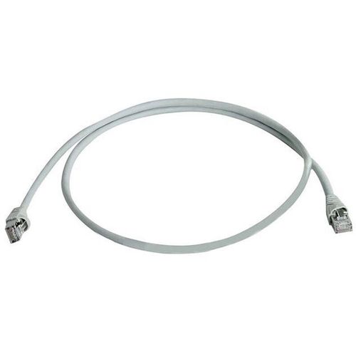 4018359286453 - Banyo - Telegärtner L00000A0081 RJ45 Netzwerkkabel Patchkabel cat 6a s ftp 100 m Grau UL-zertifiziert Fla