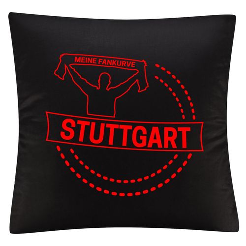 4068859143350 - multifanshop Kissenbezug - Stuttgart - Meine Fankurve - Druck rot - Kissen 4068859143350 - multifanshop Kissenbezug - Stuttgart - Meine Fankurve - Druck rot - Kissen