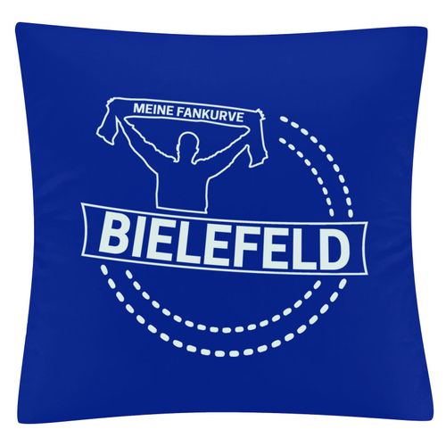 4068859051556 - multifanshop Kissenbezug - Bielefeld - Meine Fankurve - Druck weiß - Kissen 4068859051556 - multifanshop Kissenbezug - Bielefeld - Meine Fankurve - Druck weiß - Kissen