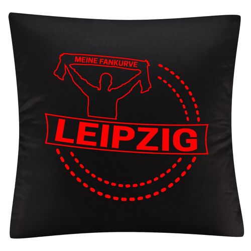 4068859139551 - multifanshop Kissenbezug - Leipzig - Meine Fankurve - Druck rot - Kissen 4068859139551 - multifanshop Kissenbezug - Leipzig - Meine Fankurve - Druck rot - Kissen