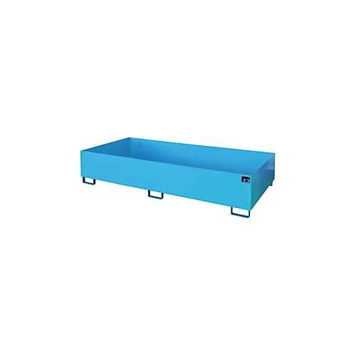 4052462030701 - eurokraft pro Regal-Bodenwanne 1000 l Auffangvolumen LxBxH 2650 x 1300 x 435 mm ohne Gitterrost blau lackiert 4052462030701 - eurokraft pro Regal-Bodenwanne 1000 l Auffangvolumen LxBxH 2650 x 1300 x 435 mm ohne Gitterrost blau lackiert
