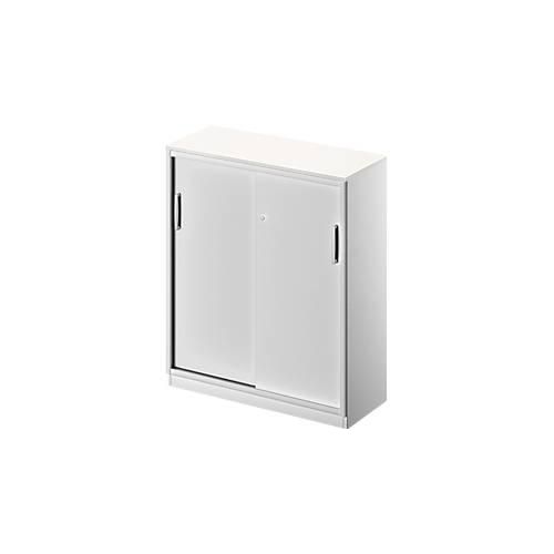 4051273725998 - Genius Schiebetürenschrank TETRIS SOLID 3 OH 2 Fachböden B 1000 mm 19 mm Abdeckplatte weiß weißalu 4051273725998 - Genius Schiebetürenschrank TETRIS SOLID 3 OH 2 Fachböden B 1000 mm 19 mm Abdeckplatte weiß weißalu