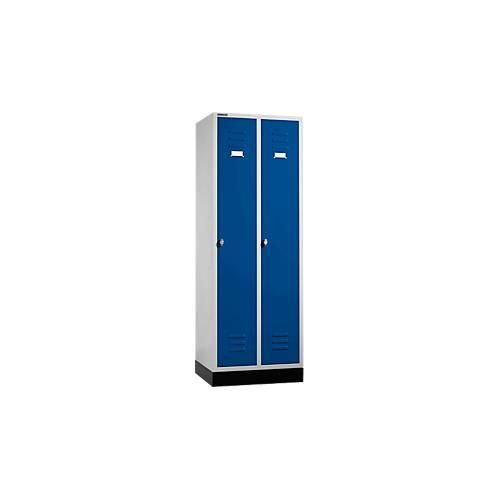 4051273520203 - Select Materialspind m Sockel Drehriegelverschluss lichtgrau enzianblau