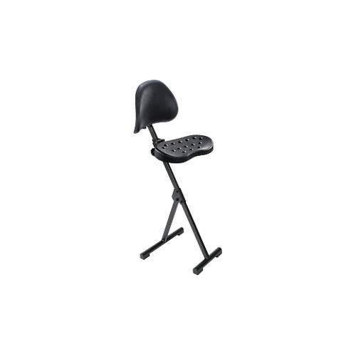 4260046926757 - Stehhilfe meychair Futura Light AF-SR-11043 klapp- & sitzhöhenverstellbar ohne Aufstieghilfe B 360 x T 220 x H 540-900 mm Stahl & PU-Schaum schwarz 4260046926757 - Stehhilfe meychair Futura Light AF-SR-11043 klapp- & sitzhöhenverstellbar ohne Aufstieghilfe B 360 x T 220 x H 540-900 mm Stahl & PU-Schaum schwarz