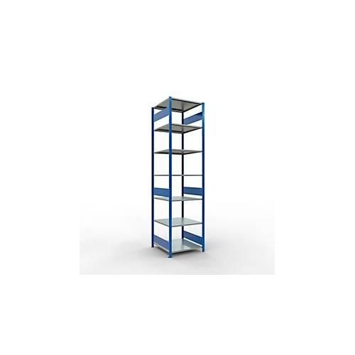 4004514281449 - Schulte Lagertechnik Fachbodenregal-Stecksystem MULTIplus 150 Grundregal Längenriegel 3000x 750x800 mm 7 Böden enzianblau verzinkt 4004514281449 - Schulte Lagertechnik Fachbodenregal-Stecksystem MULTIplus 150 Grundregal Längenriegel 3000x 750x800 mm 7 Böden enzianblau verzinkt