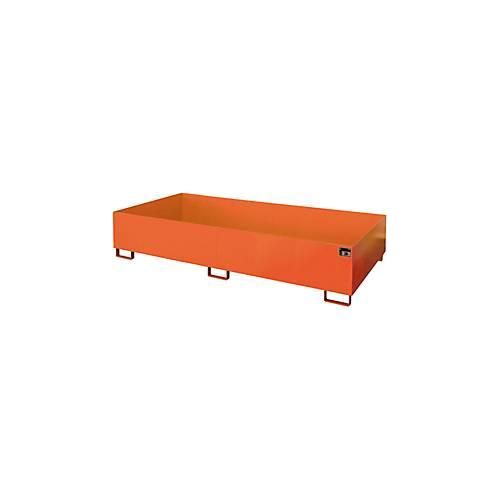 4052462030695 - eurokraft pro Regal-Bodenwanne 1000 l Auffangvolumen LxBxH 2650 x 1300 x 435 mm ohne Gitterrost orange lackiert 4052462030695 - eurokraft pro Regal-Bodenwanne 1000 l Auffangvolumen LxBxH 2650 x 1300 x 435 mm ohne Gitterrost orange lackiert