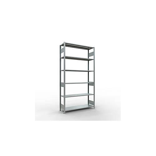 4058255012428 - Schulte Lagertechnik Fachbodenregal-Stecksystem MULTIplus 150 Grundregal Längenriegel 2500x1300x400 mm 6 Böden verzinkt 4058255012428 - Schulte Lagertechnik Fachbodenregal-Stecksystem MULTIplus 150 Grundregal Längenriegel 2500x1300x400 mm 6 Böden verzinkt