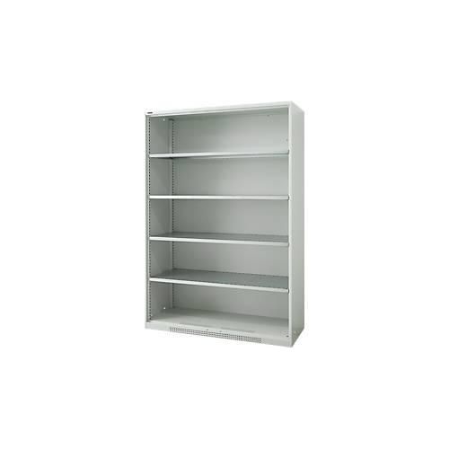 4051273769596 - Genius Schwerlastregal-Schrank FS Stahlblech B 1055 x T 620 x H 1950 mm 5 OH lichtgrau bis 1000 kg 4051273769596 - Genius Schwerlastregal-Schrank FS Stahlblech B 1055 x T 620 x H 1950 mm 5 OH lichtgrau bis 1000 kg