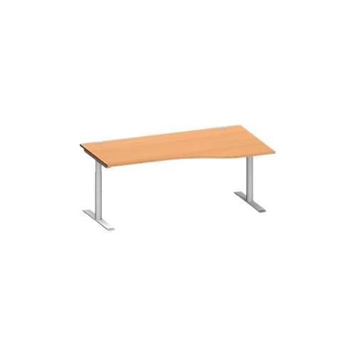 4250510874851 - Genius Freiformschreibtisch MODENA FLEX Ansatz rechts Breite 1800 mm Buche 4250510874851 - Genius Freiformschreibtisch MODENA FLEX Ansatz rechts Breite 1800 mm Buche