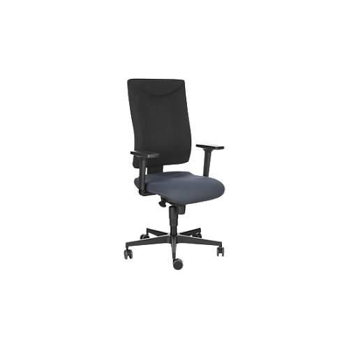 4251898824599 - Pure Bürostuhl SSI Proline P1 ECO mit Armlehnen Synchronmechanik Bandscheibensitz Recycling-Kunststoff schwarz anthrazit 4251898824599 - Pure Bürostuhl SSI Proline P1 ECO mit Armlehnen Synchronmechanik Bandscheibensitz Recycling-Kunststoff schwarz anthrazit