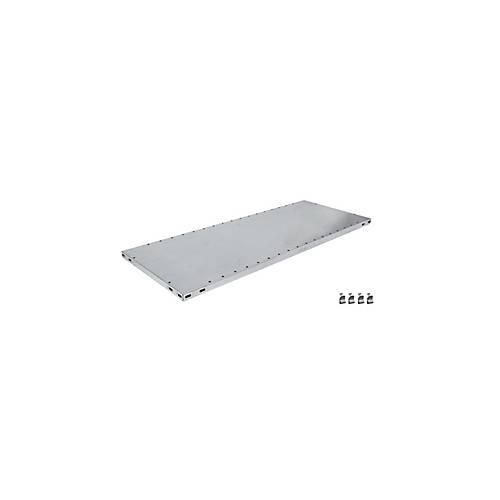 4004514218162 - SCHULTE Lagertechnik Zusatz-Fachboden MULTIPlus 150 1300x800 mm 25 mm Kante mit 4 Fachbodenträgern 4004514218162 - SCHULTE Lagertechnik Zusatz-Fachboden MULTIPlus 150 1300x800 mm 25 mm Kante mit 4 Fachbodenträgern