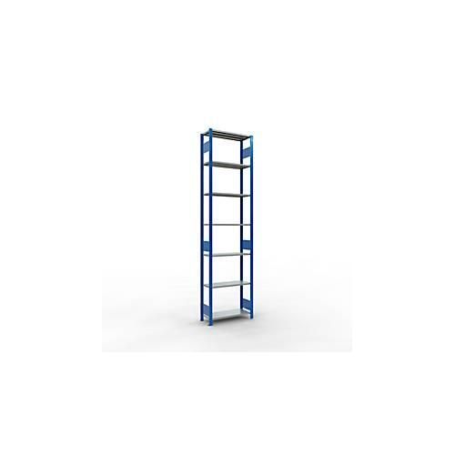 4004514279620 - Schulte Lagertechnik Fachbodenregal-Stecksystem MULTIplus 150 Grundregal Längenriegel 3000x 750x300 mm 7 Böden enzianblau verzinkt 4004514279620 - Schulte Lagertechnik Fachbodenregal-Stecksystem MULTIplus 150 Grundregal Längenriegel 3000x 750x300 mm 7 Böden enzianblau verzinkt